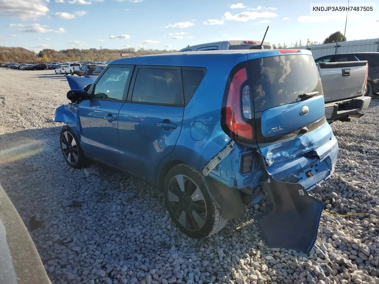 KNDJP3A59H7487505 2017 Kia Soul +