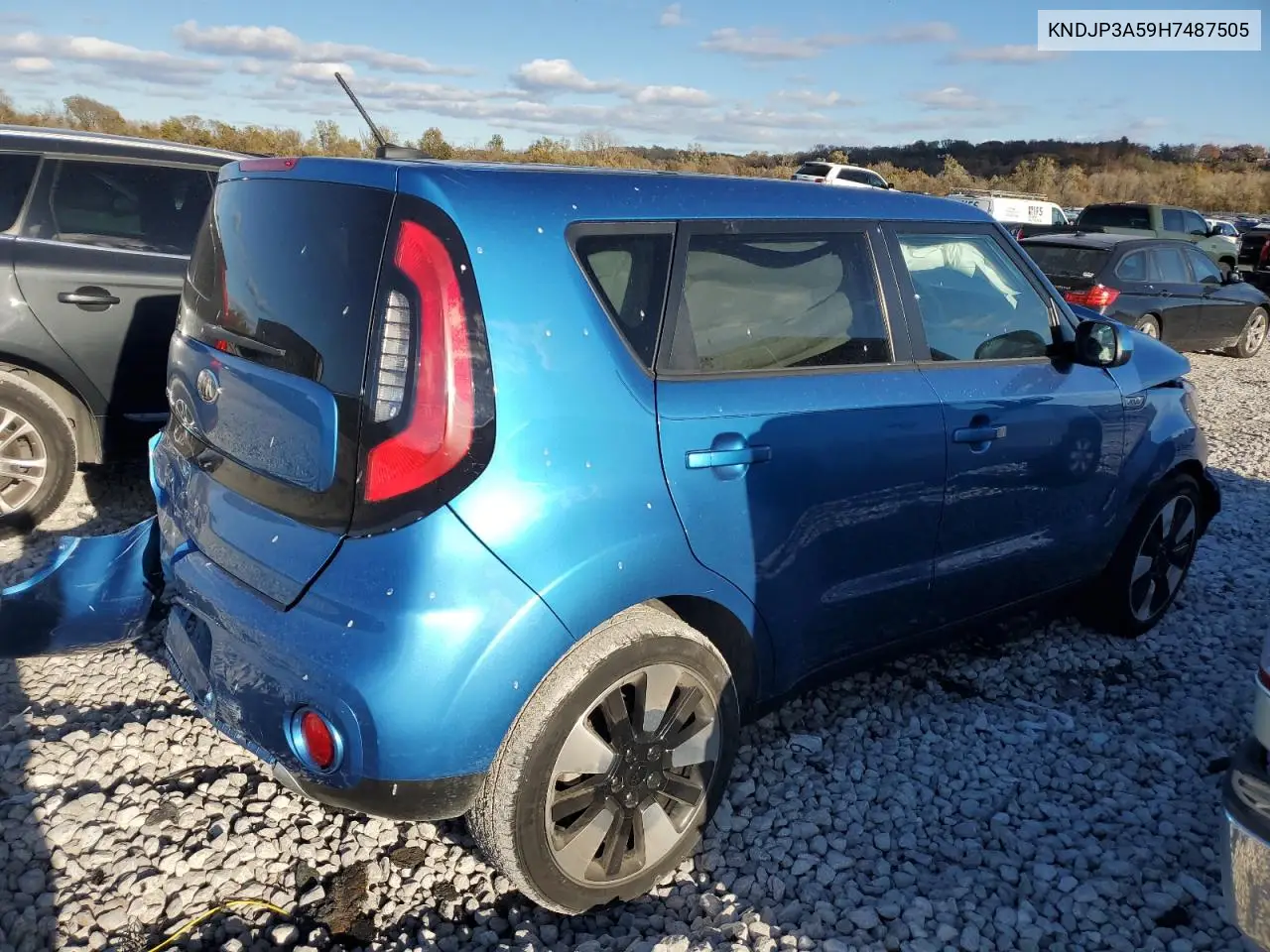 KNDJP3A59H7487505 2017 Kia Soul +