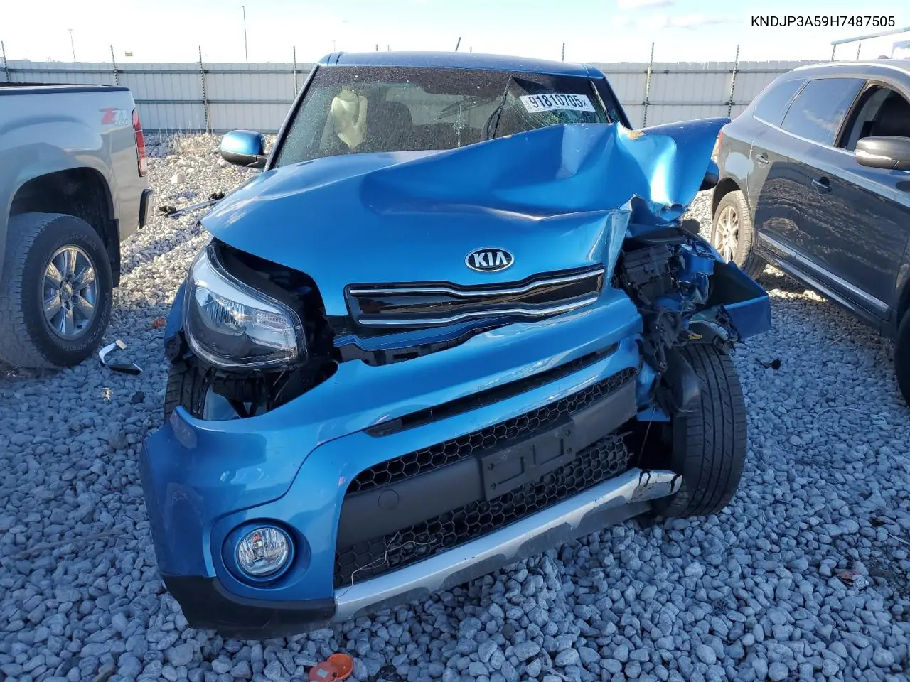 KNDJP3A59H7487505 2017 Kia Soul +