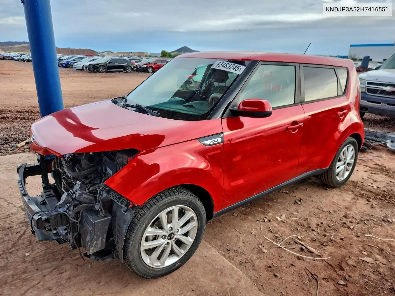 KNDJP3A52H7416551 2017 Kia Soul +