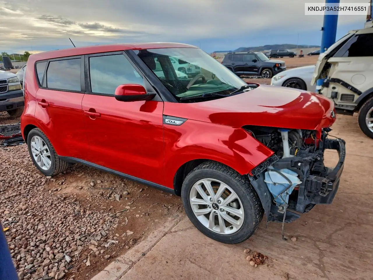 KNDJP3A52H7416551 2017 Kia Soul +