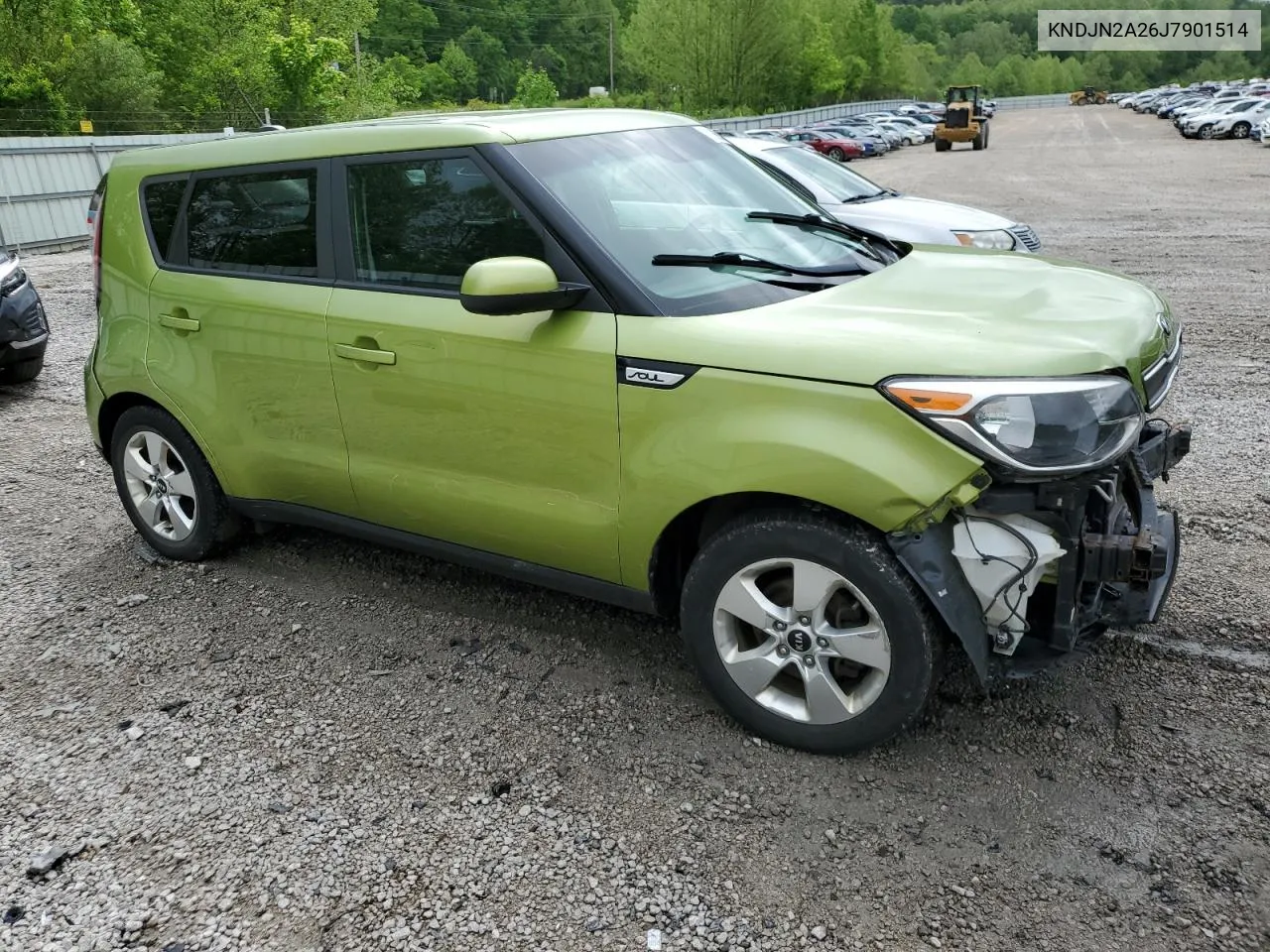 KNDJN2A26J7901514 2018 Kia Soul