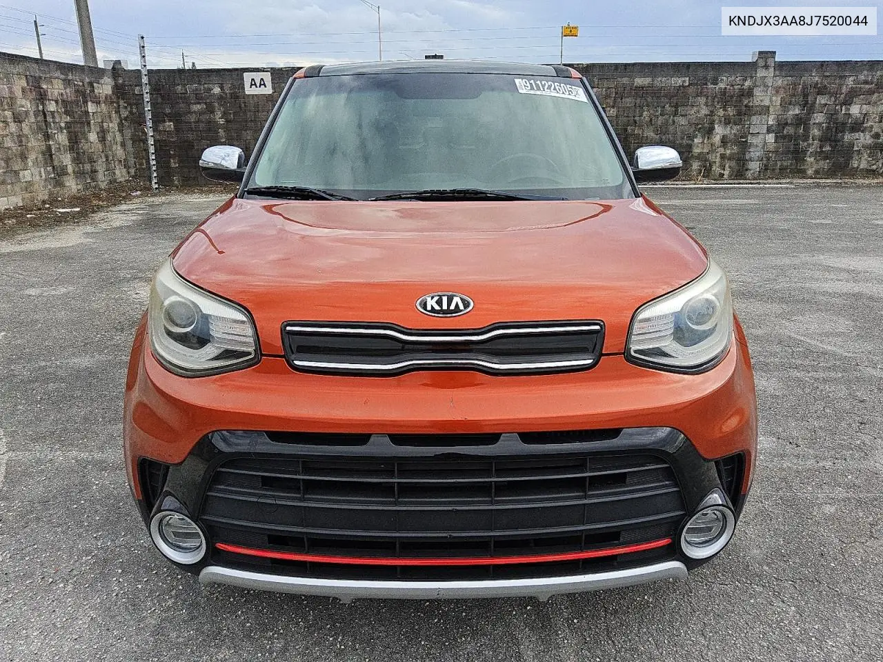 KNDJX3AA8J7520044 2018 Kia Soul !