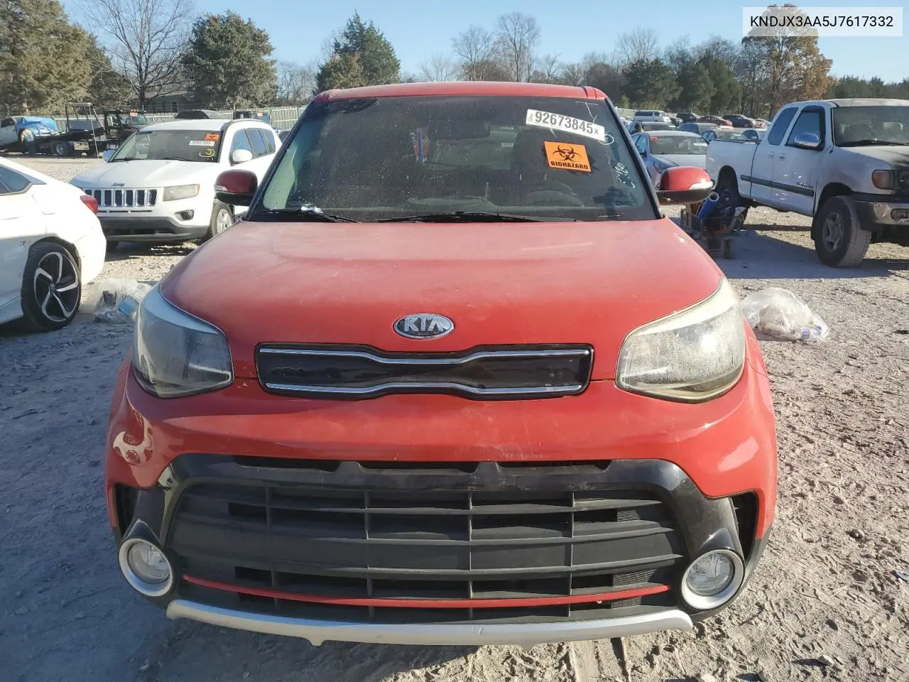KNDJX3AA5J7617332 2018 Kia Soul !
