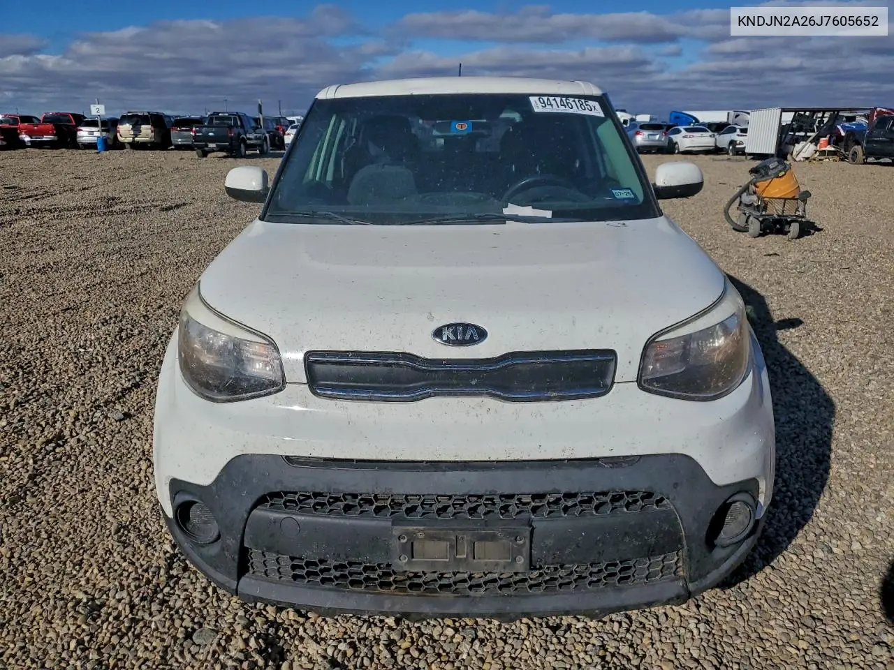 KNDJN2A26J7605652 2018 Kia Soul