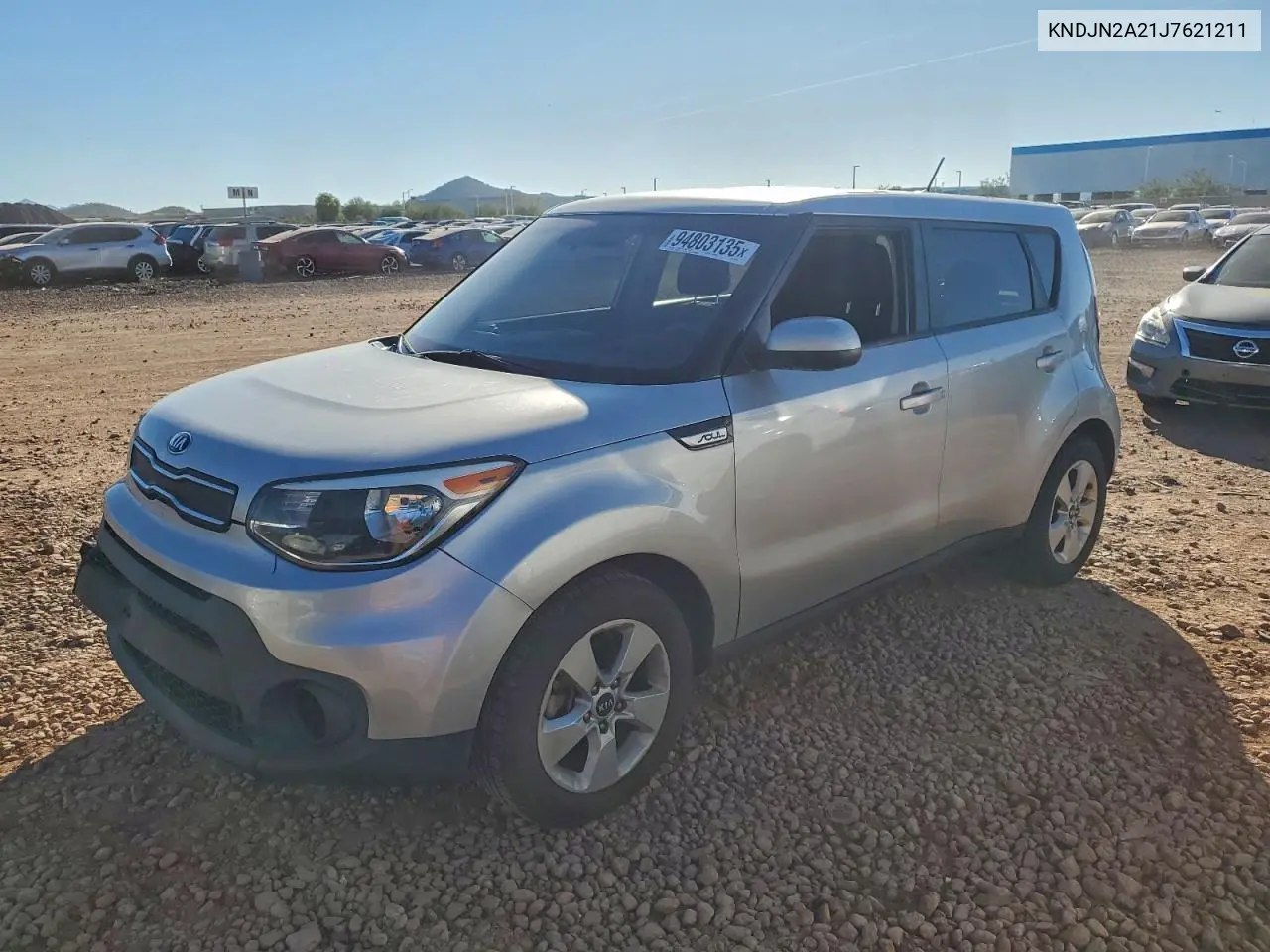 KNDJN2A21J7621211 2018 Kia Soul