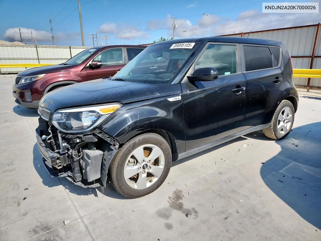 KNDJN2A20K7000026 2019 Kia Soul