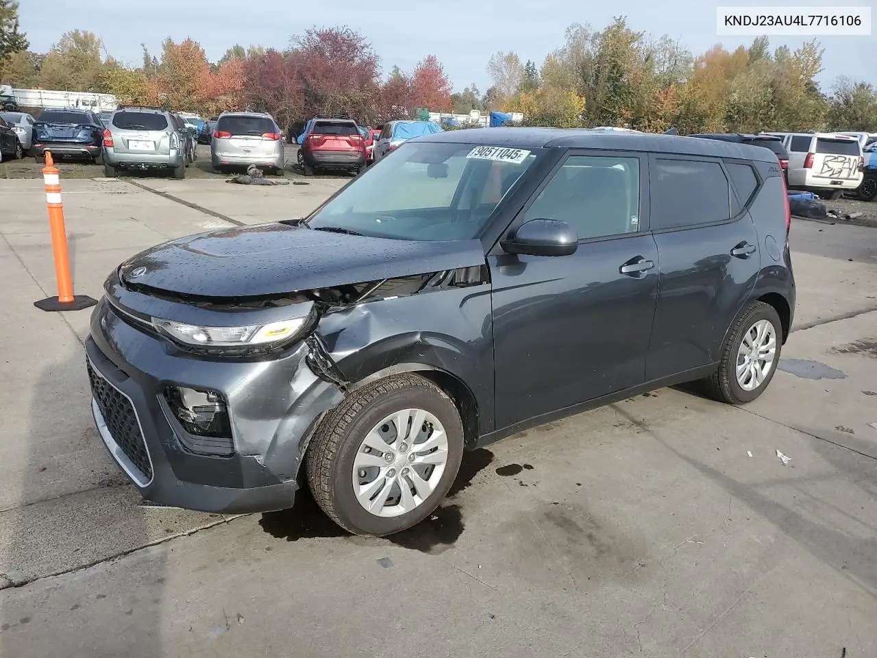 KNDJ23AU4L7716106 2020 Kia Soul Lx