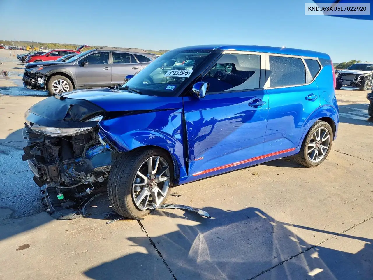 KNDJ63AU5L7022920 2020 Kia Soul Gt Line