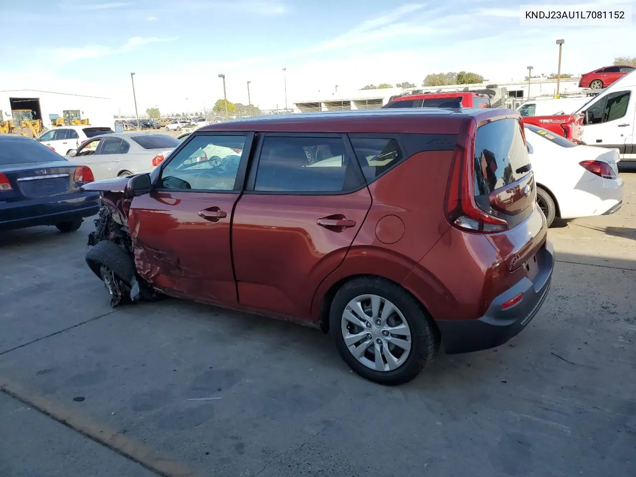 KNDJ23AU1L7081152 2020 Kia Soul Lx