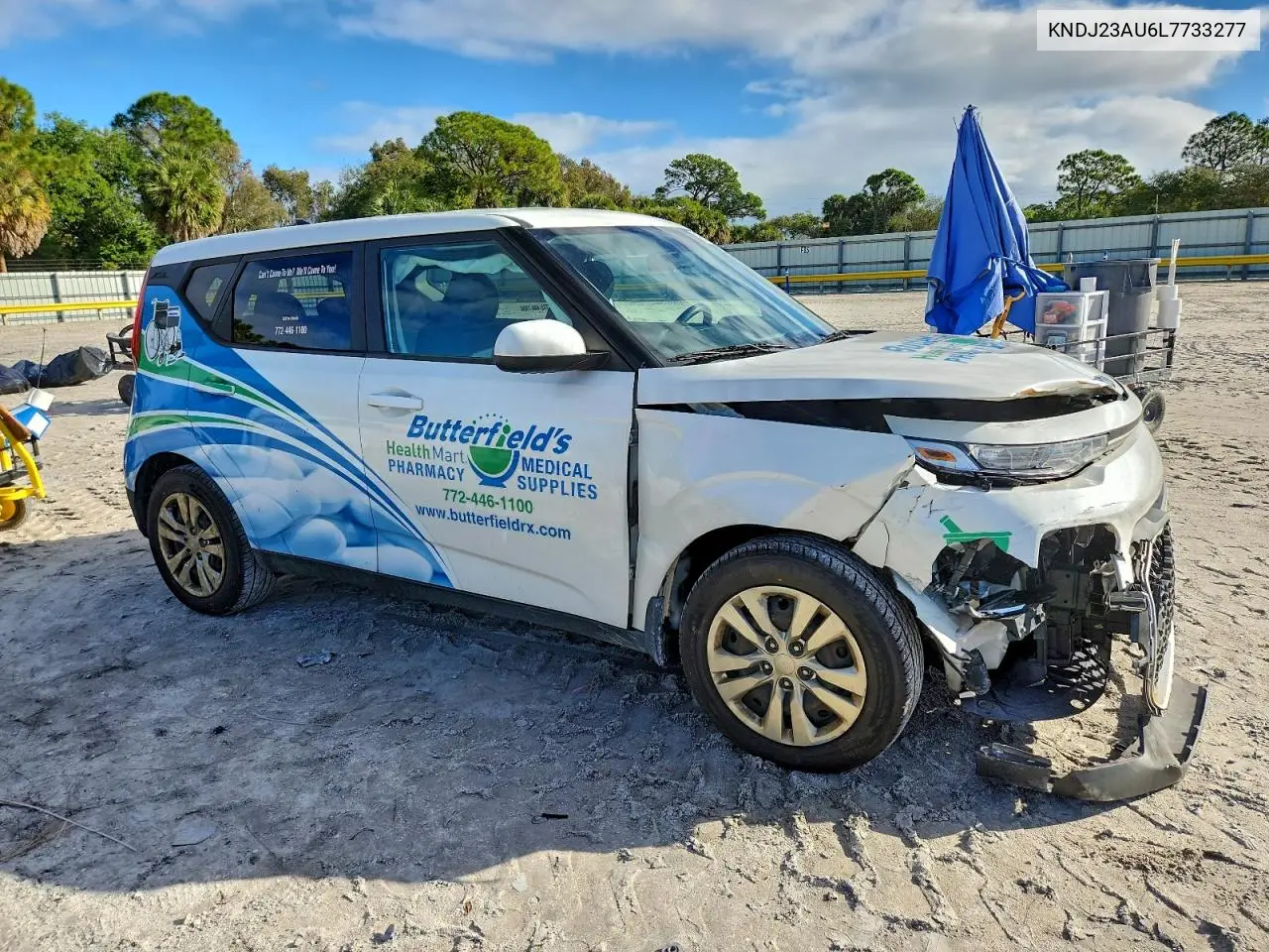 KNDJ23AU6L7733277 2020 Kia Soul Lx