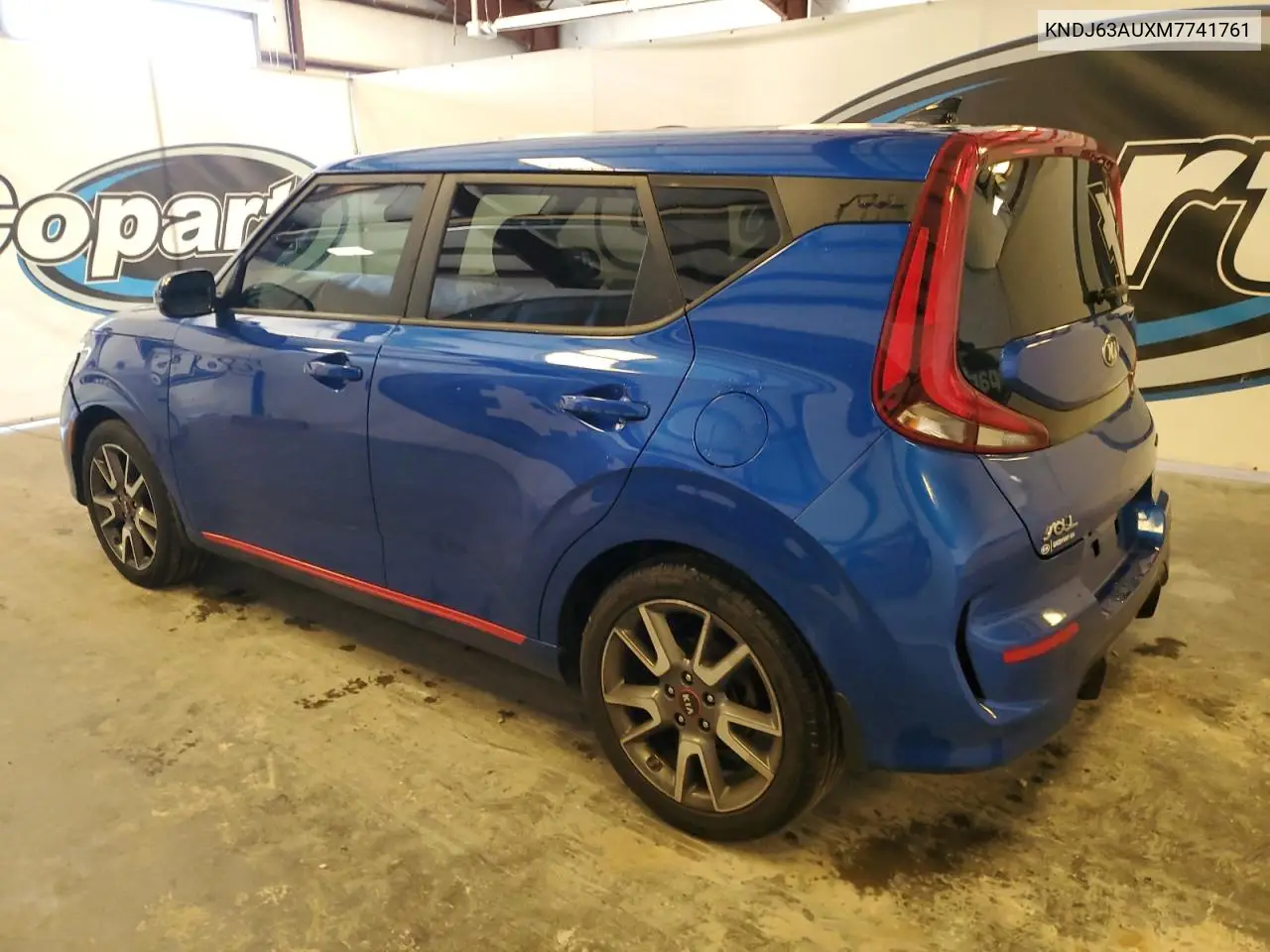 KNDJ63AUXM7741761 2021 Kia Soul Gt Line