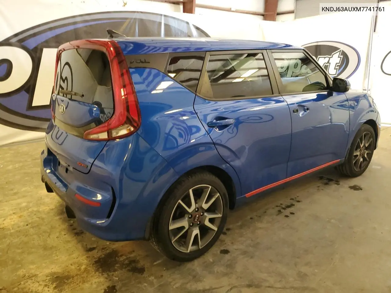 KNDJ63AUXM7741761 2021 Kia Soul Gt Line