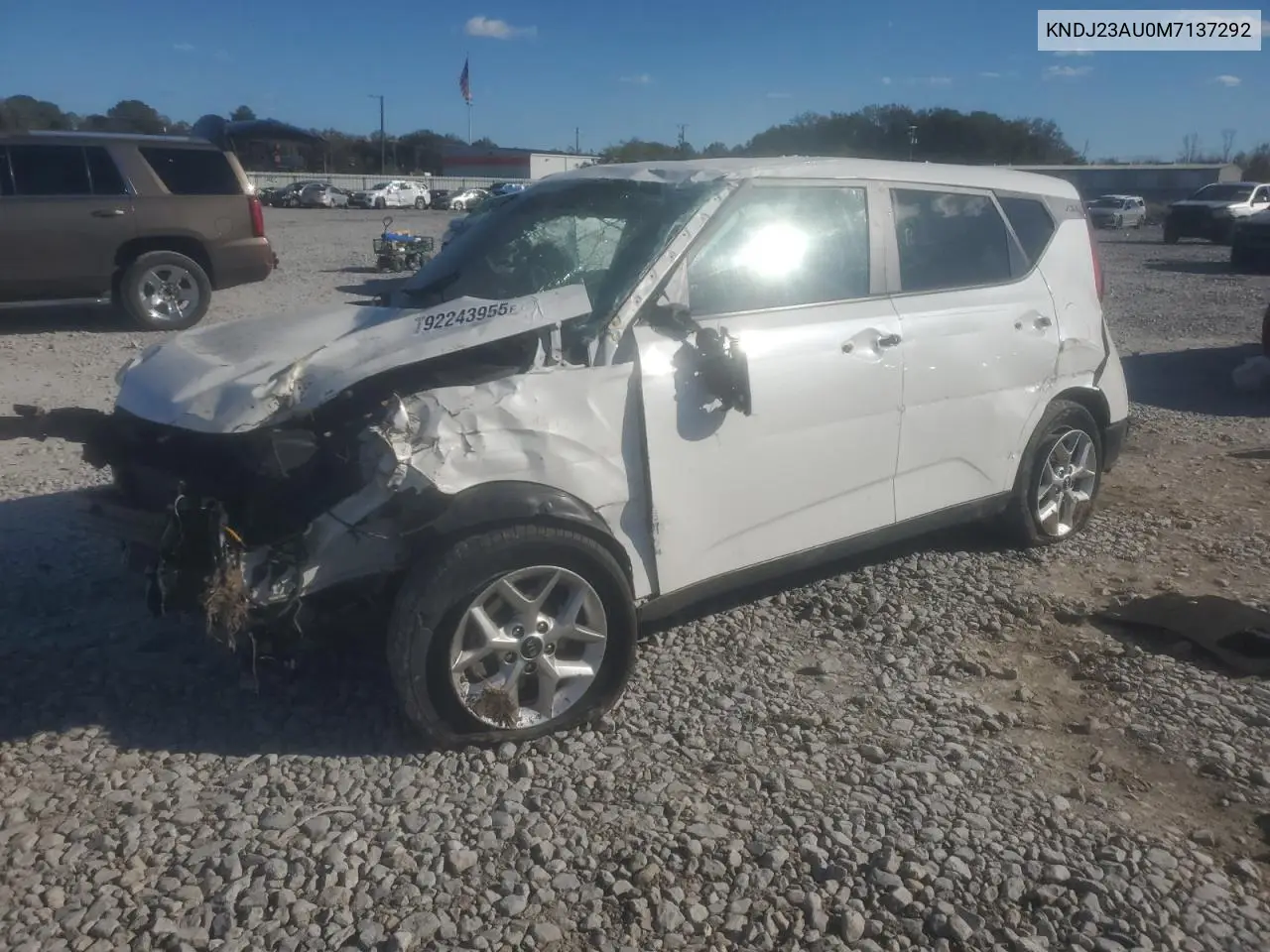 KNDJ23AU0M7137292 2021 Kia Soul Lx