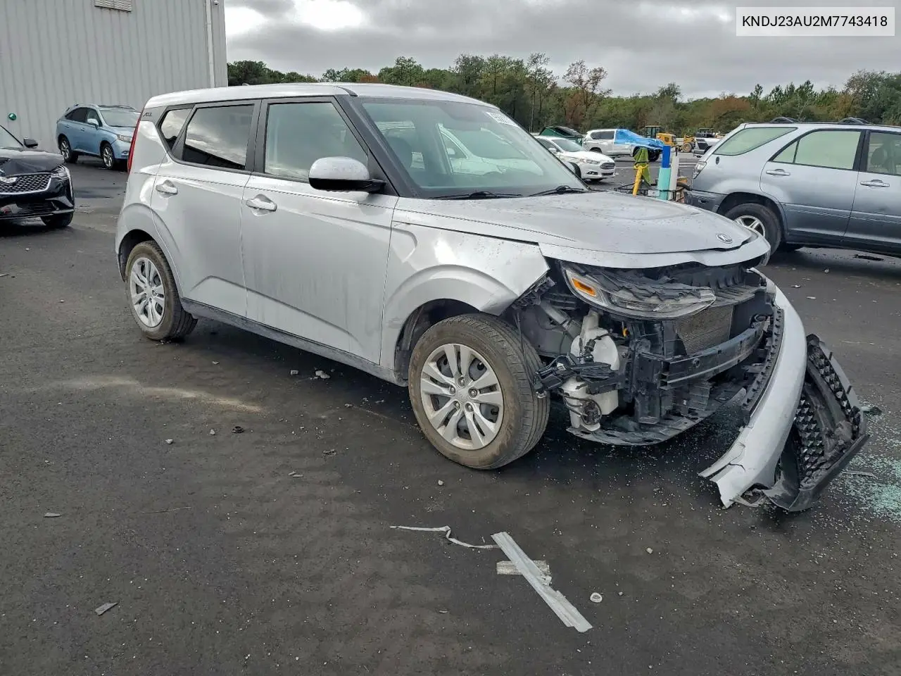 KNDJ23AU2M7743418 2021 Kia Soul Lx