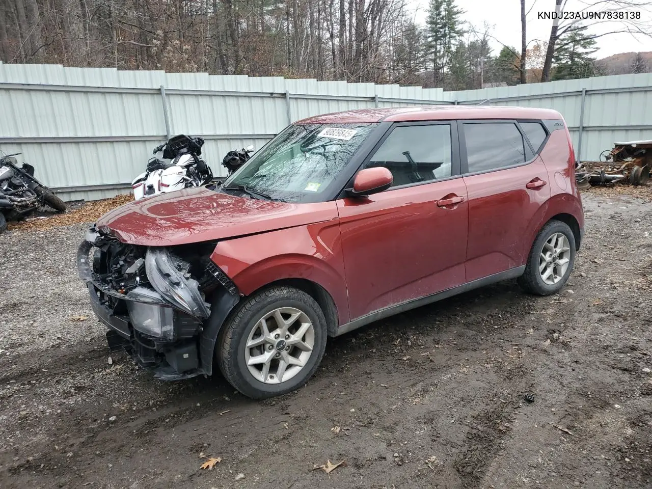 KNDJ23AU9N7838138 2022 Kia Soul Lx