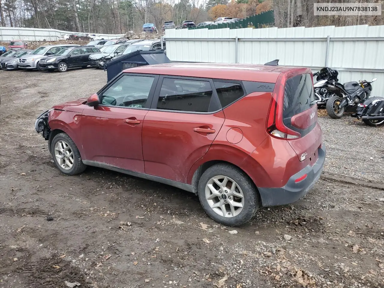 KNDJ23AU9N7838138 2022 Kia Soul Lx