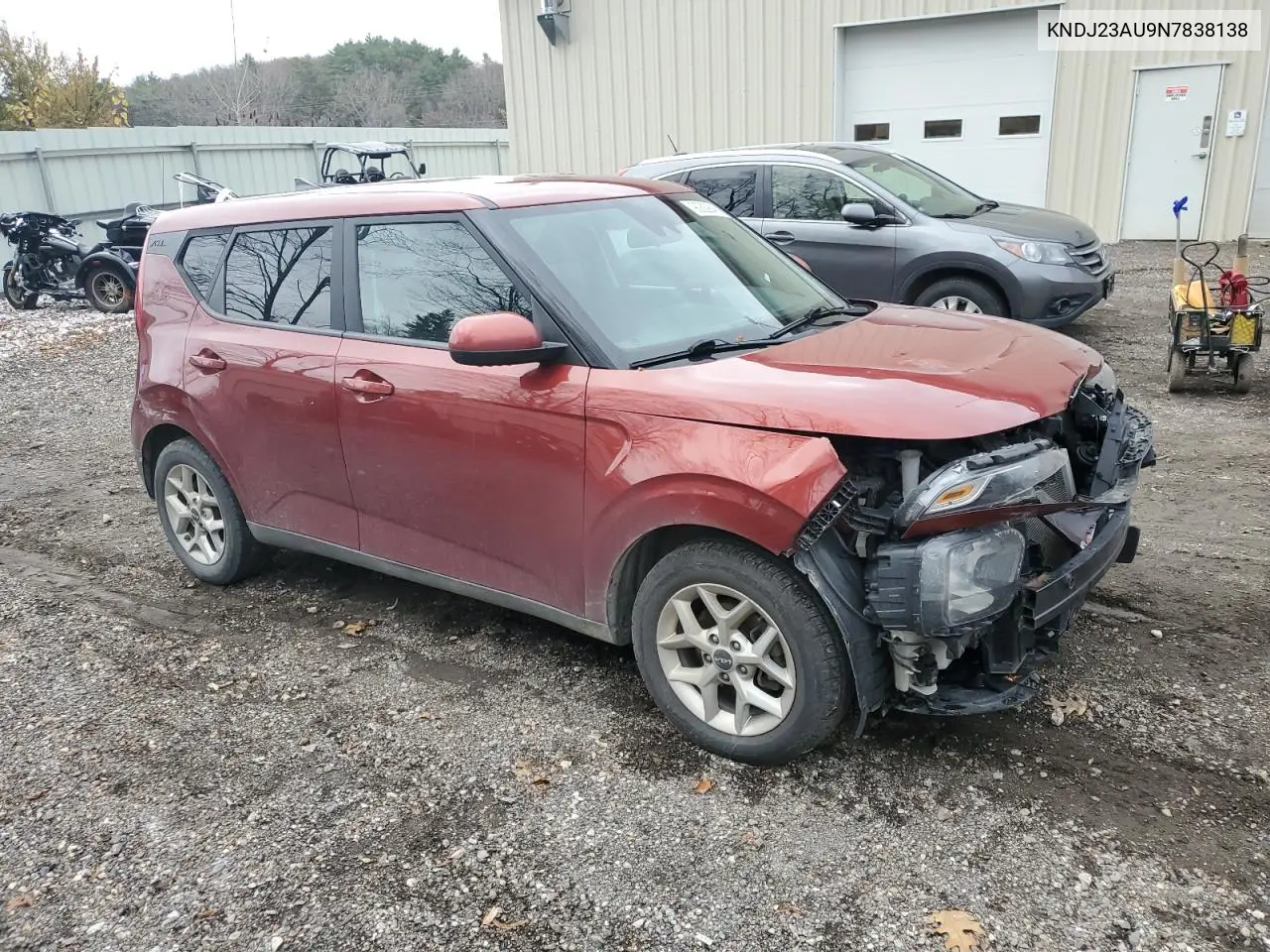 KNDJ23AU9N7838138 2022 Kia Soul Lx