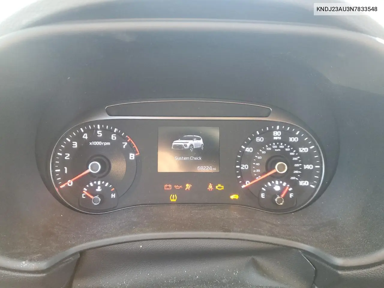 KNDJ23AU3N7833548 2022 Kia Soul Lx