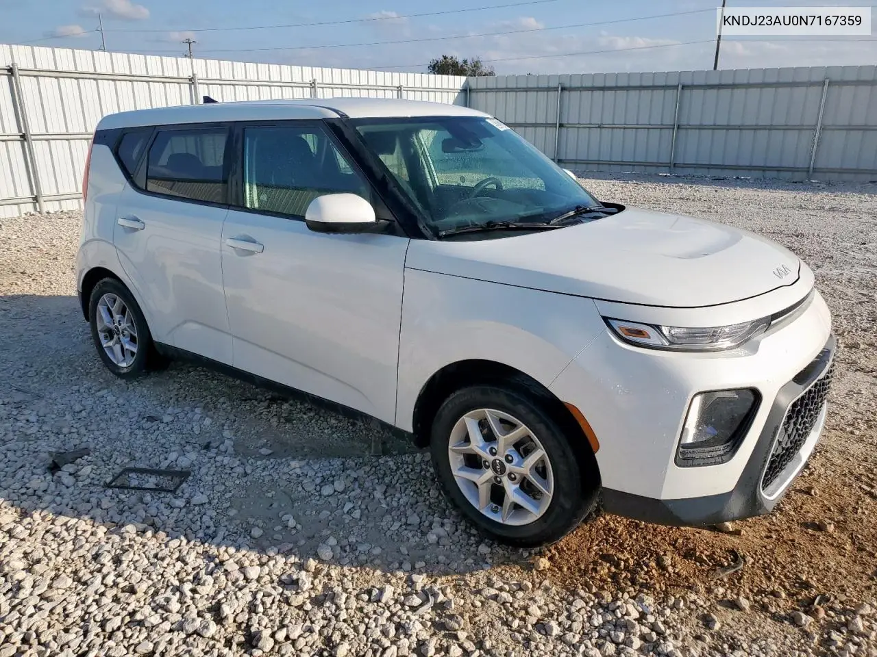 KNDJ23AU0N7167359 2022 Kia Soul Lx