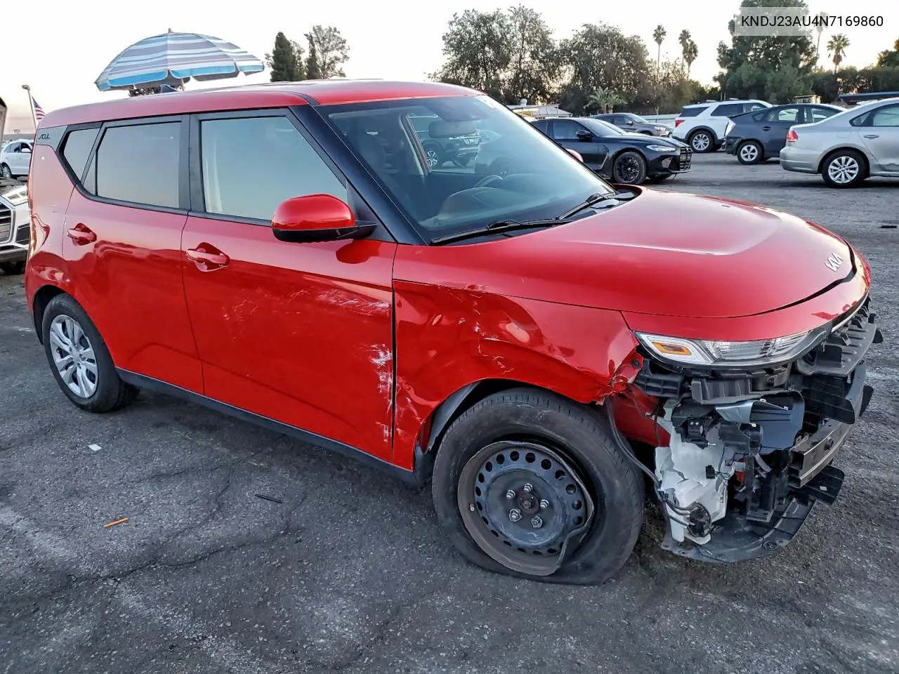 KNDJ23AU4N7169860 2022 Kia Soul Lx