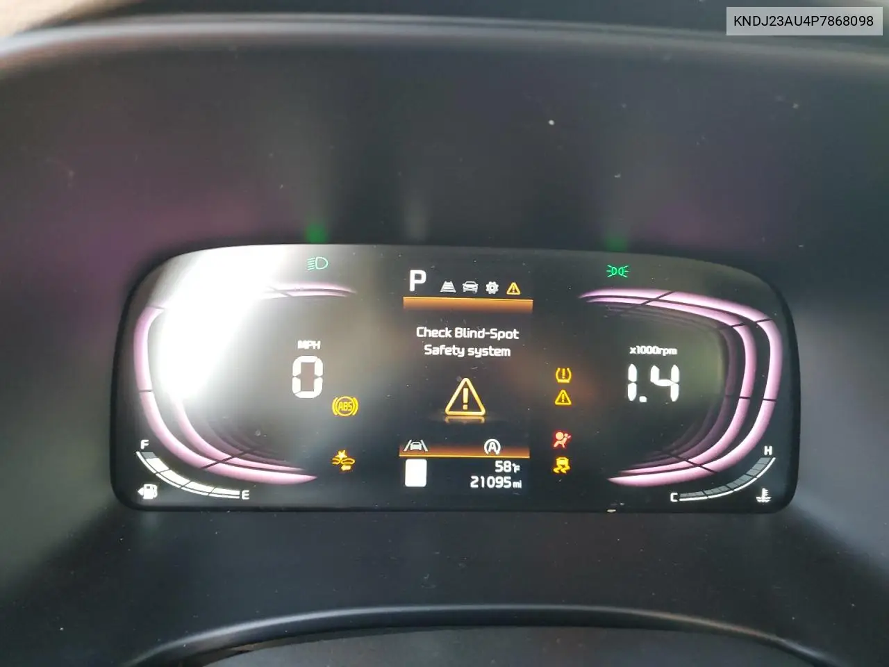 KNDJ23AU4P7868098 2023 Kia Soul Lx