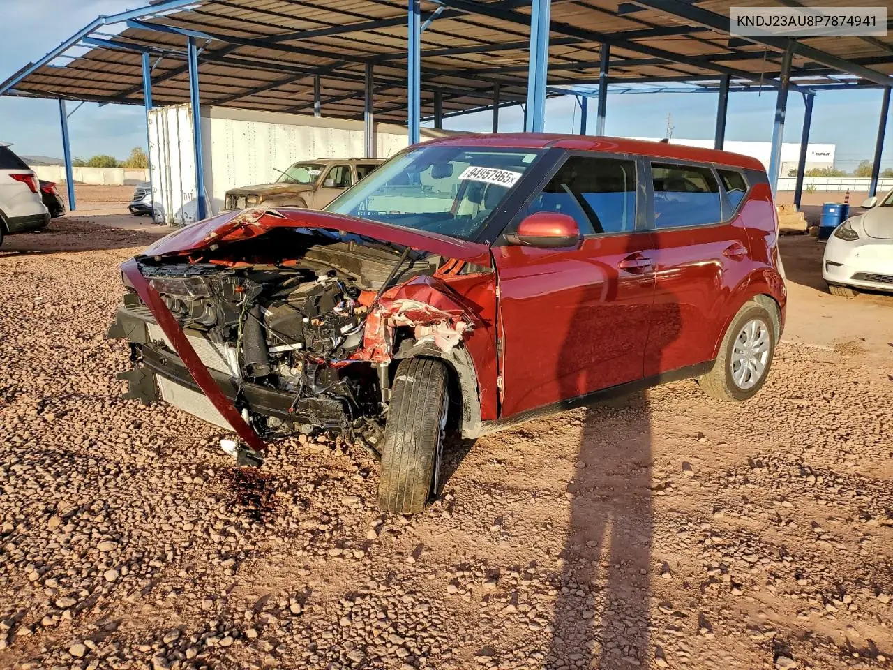 KNDJ23AU8P7874941 2023 Kia Soul Lx