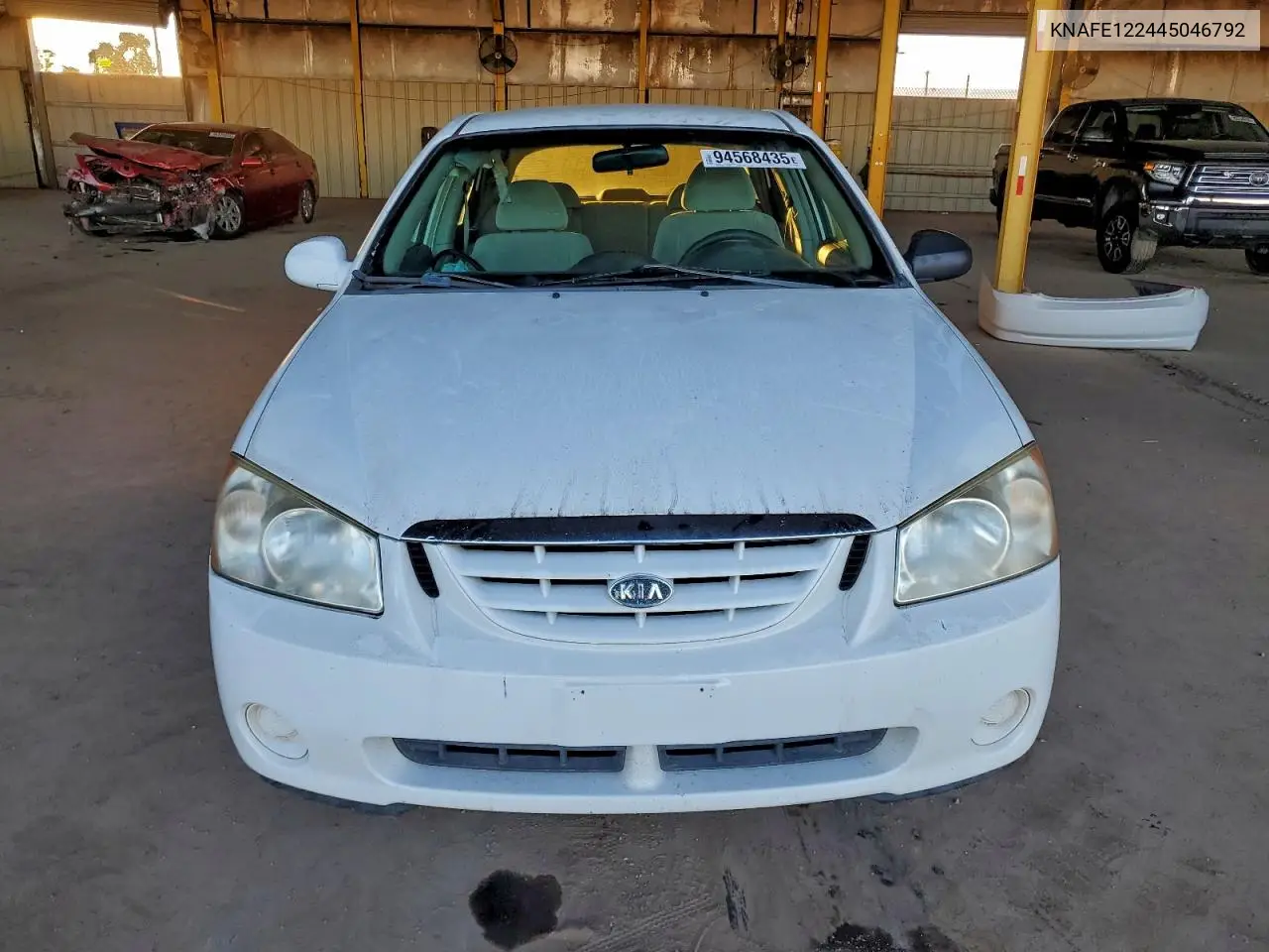 KNAFE122445046792 2004 Kia Spectra Lx