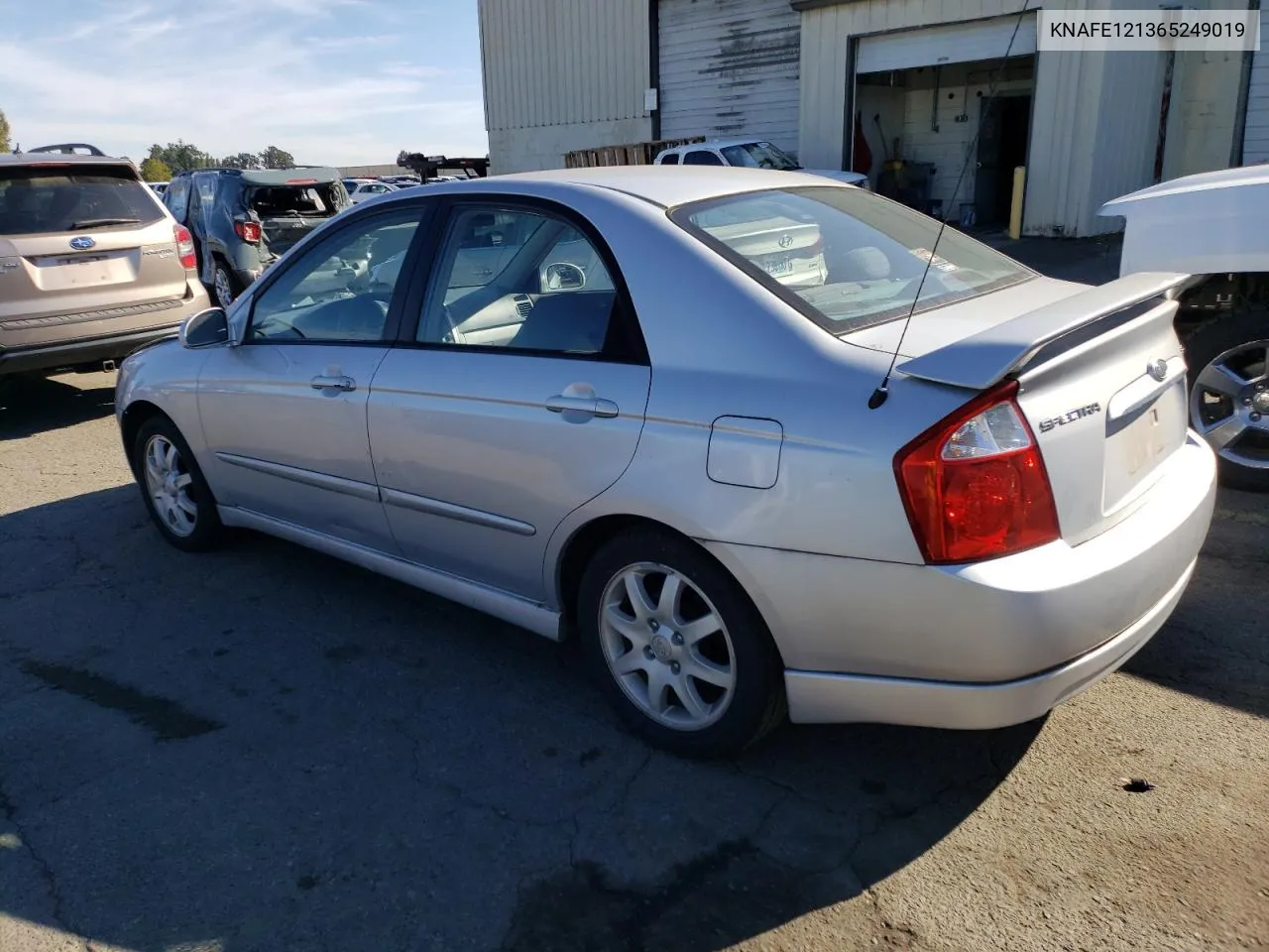 KNAFE121365249019 2006 Kia Spectra Lx