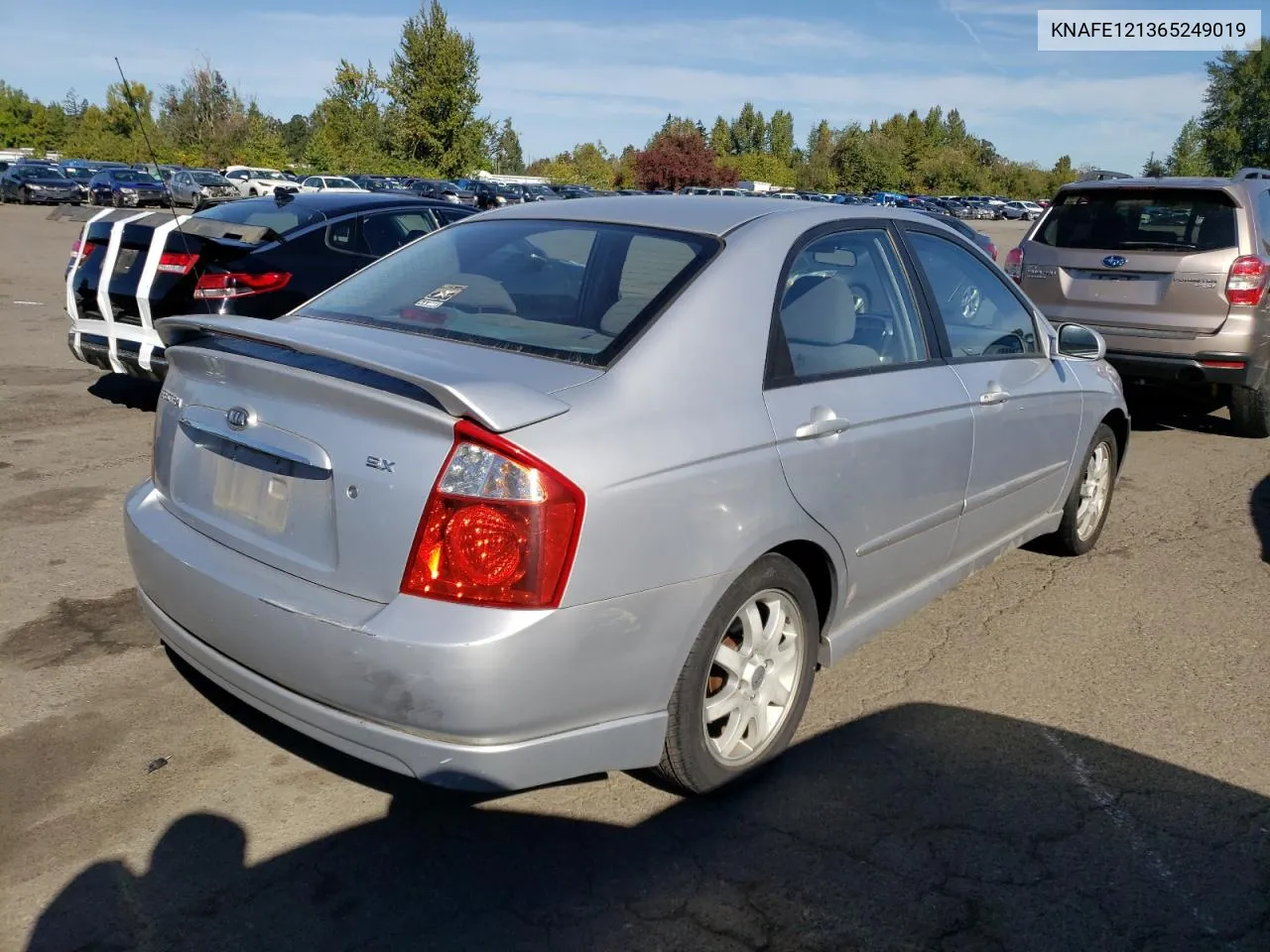 KNAFE121365249019 2006 Kia Spectra Lx