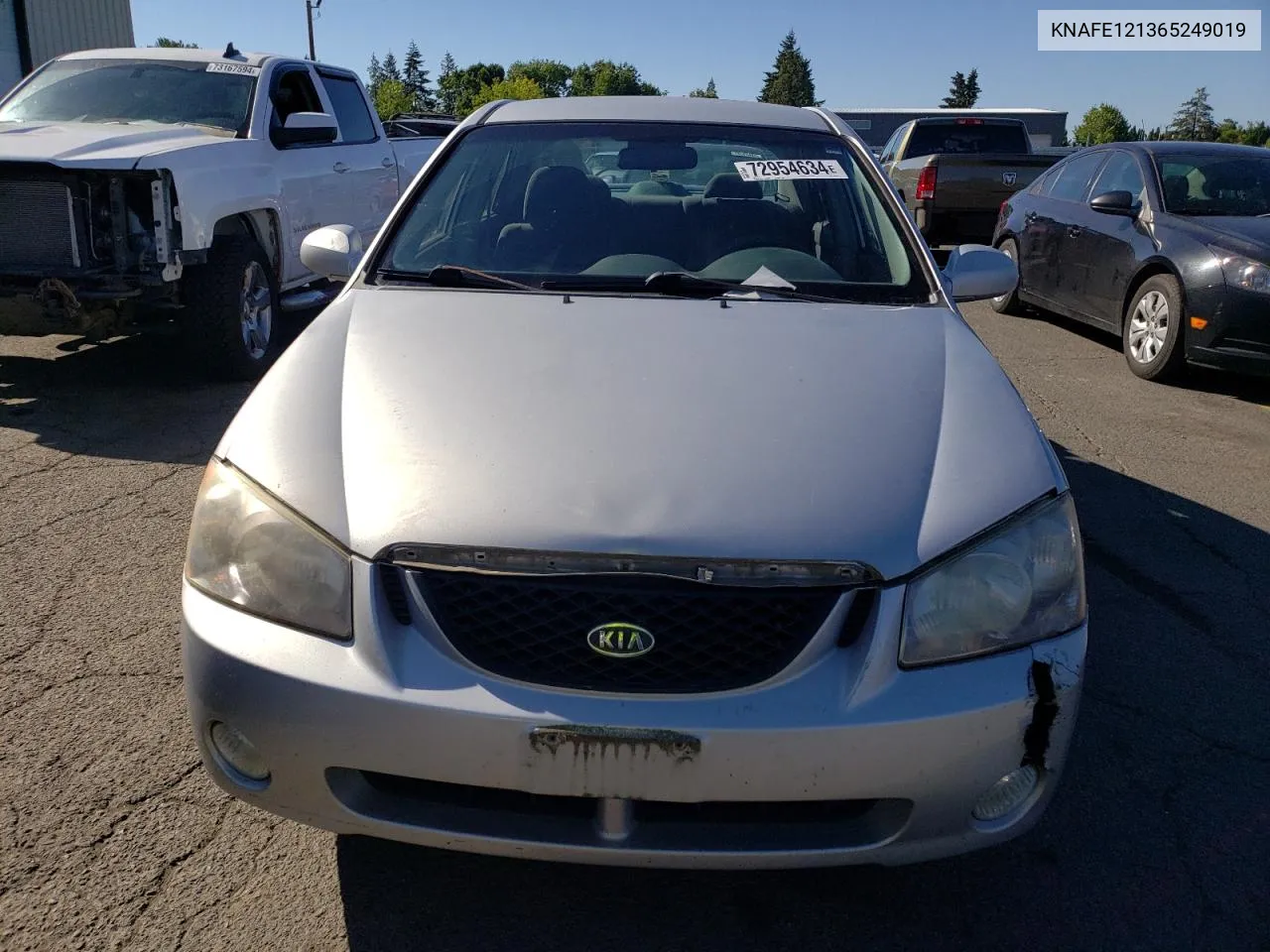 KNAFE121365249019 2006 Kia Spectra Lx