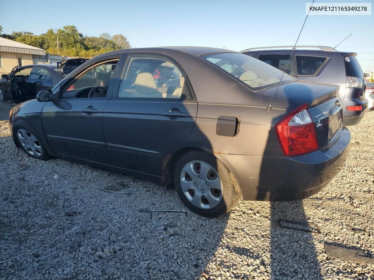 KNAFE121165349278 2006 Kia Spectra Lx