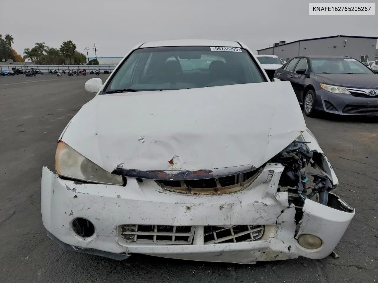 KNAFE162765205267 2006 Kia Spectra5