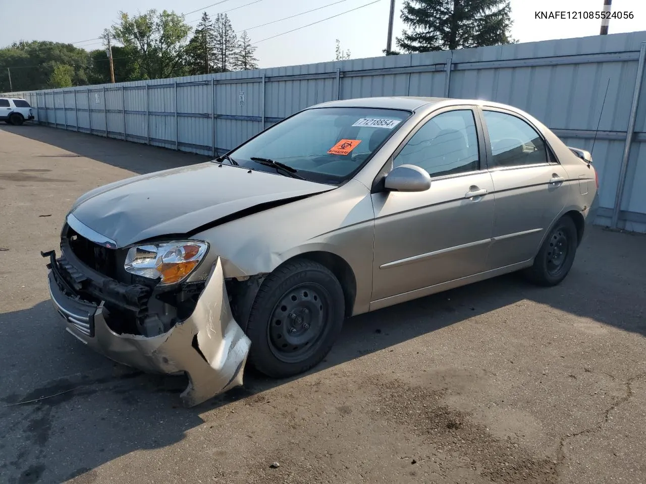 KNAFE121085524056 2008 Kia Spectra Ex