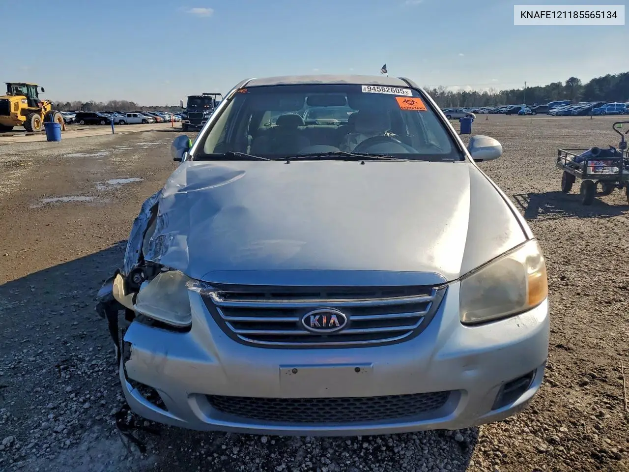 KNAFE121185565134 2008 Kia Spectra Ex