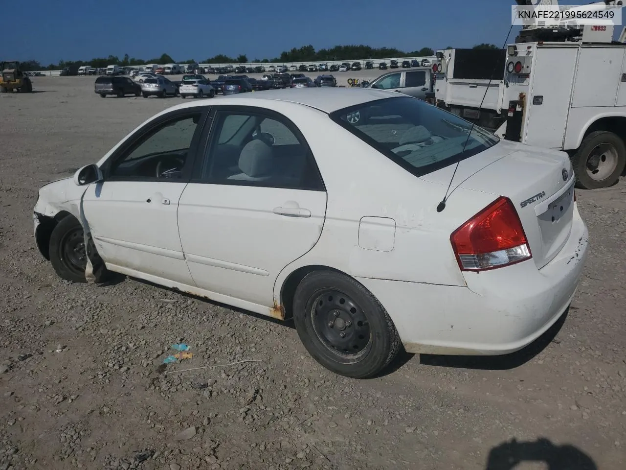 KNAFE221995624549 2009 Kia Spectra Ex