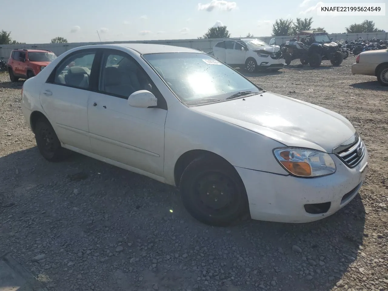 KNAFE221995624549 2009 Kia Spectra Ex