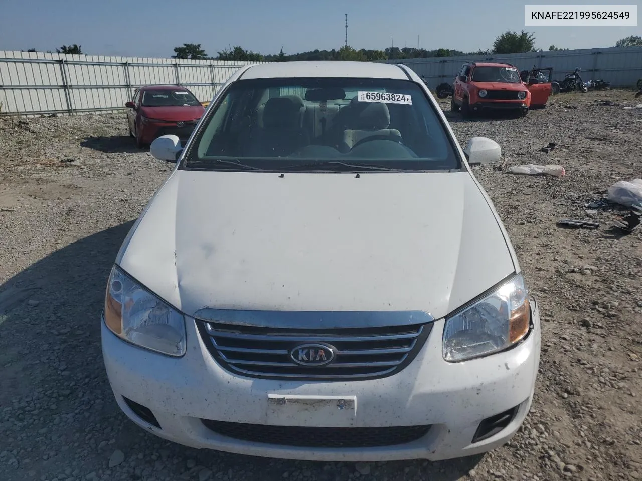 KNAFE221995624549 2009 Kia Spectra Ex