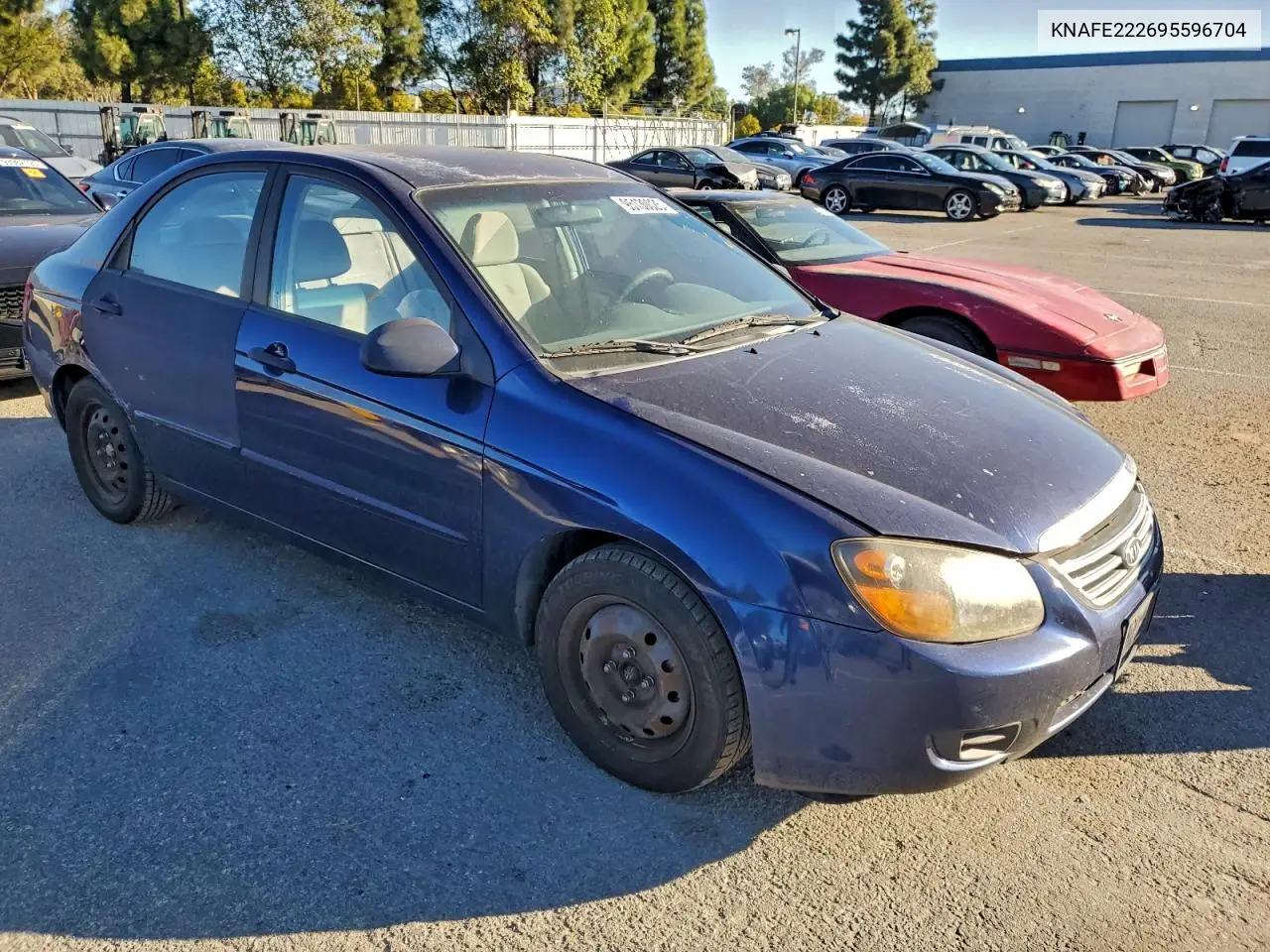 KNAFE222695596704 2009 Kia Spectra Ex