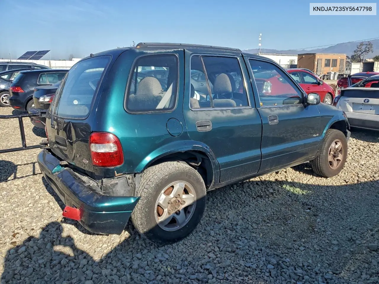 KNDJA7235Y5647798 2000 Kia Sportage