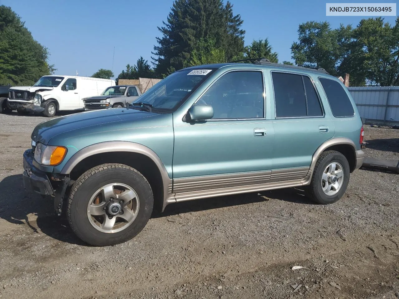 2001 Kia Sportage VIN: KNDJB723X15063495 Lot: 68060534