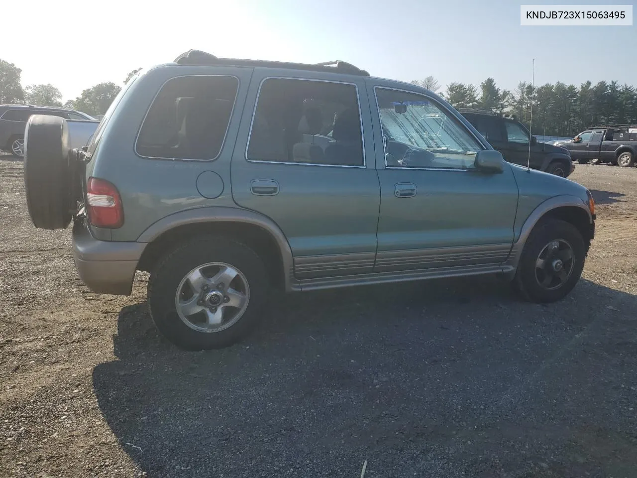 2001 Kia Sportage VIN: KNDJB723X15063495 Lot: 68060534