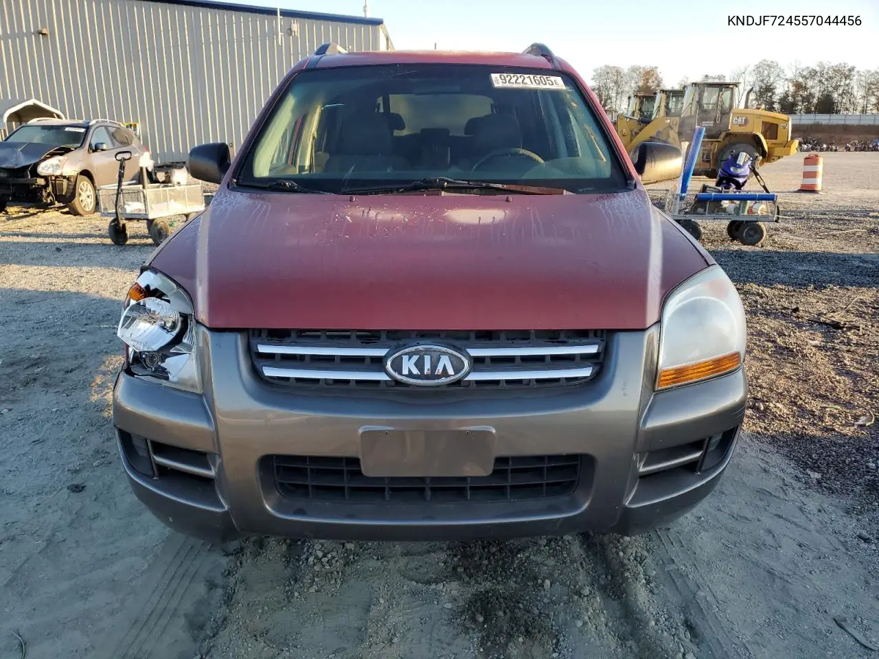 KNDJF724557044456 2005 Kia New Sportage
