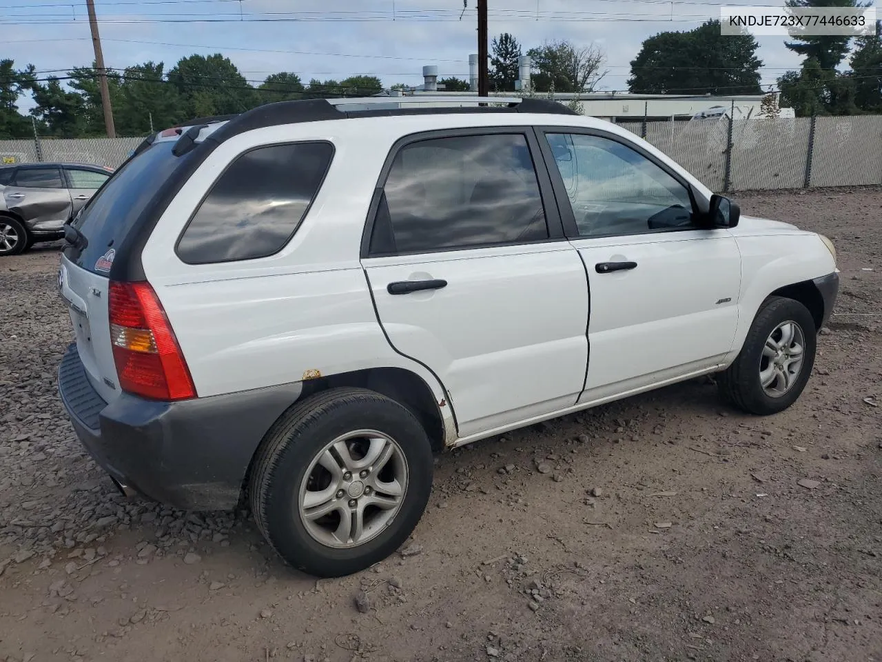 KNDJE723X77446633 2007 Kia Sportage Ex