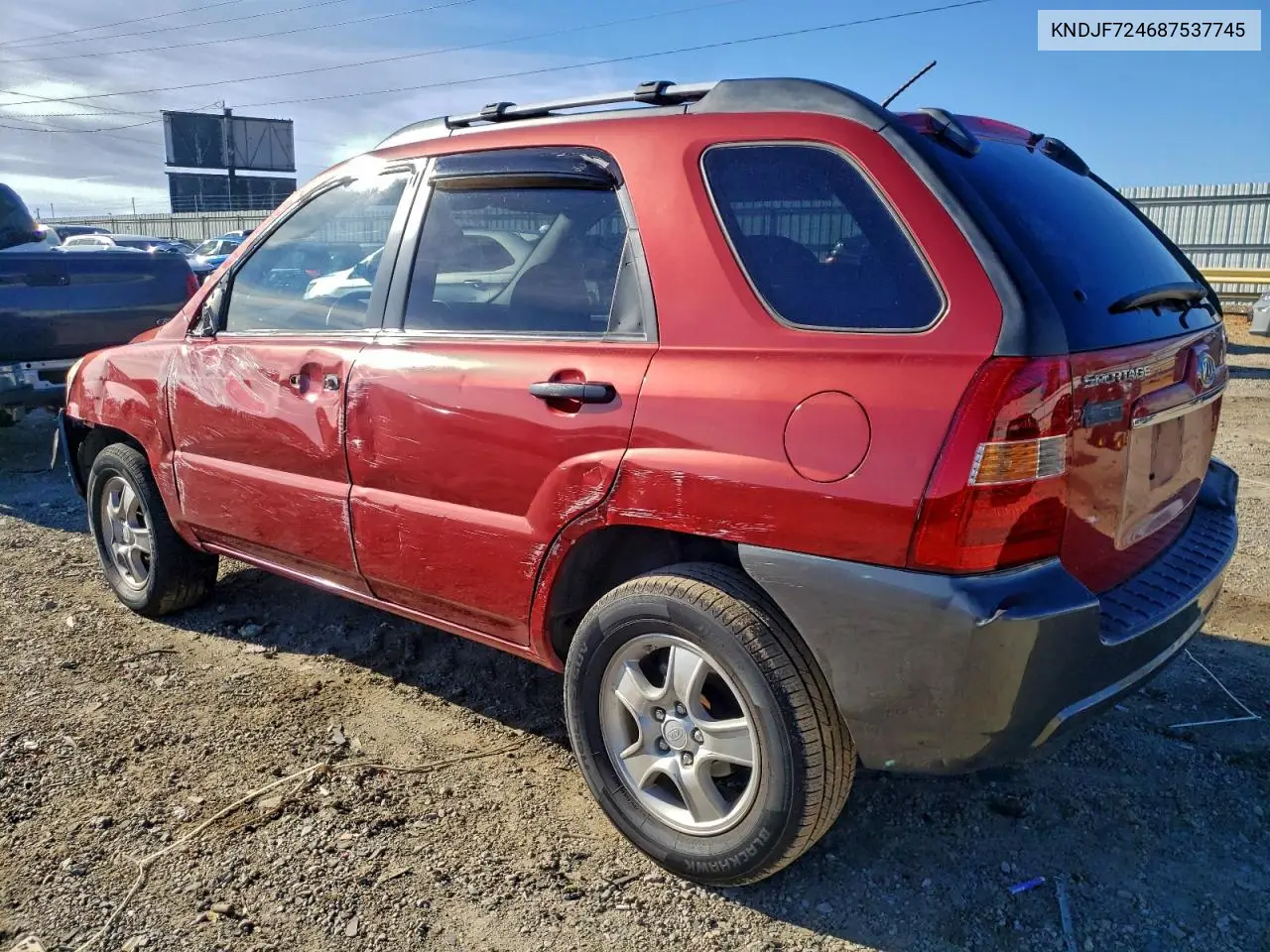 KNDJF724687537745 2008 Kia Sportage Lx