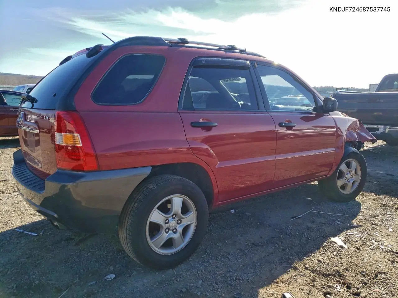KNDJF724687537745 2008 Kia Sportage Lx