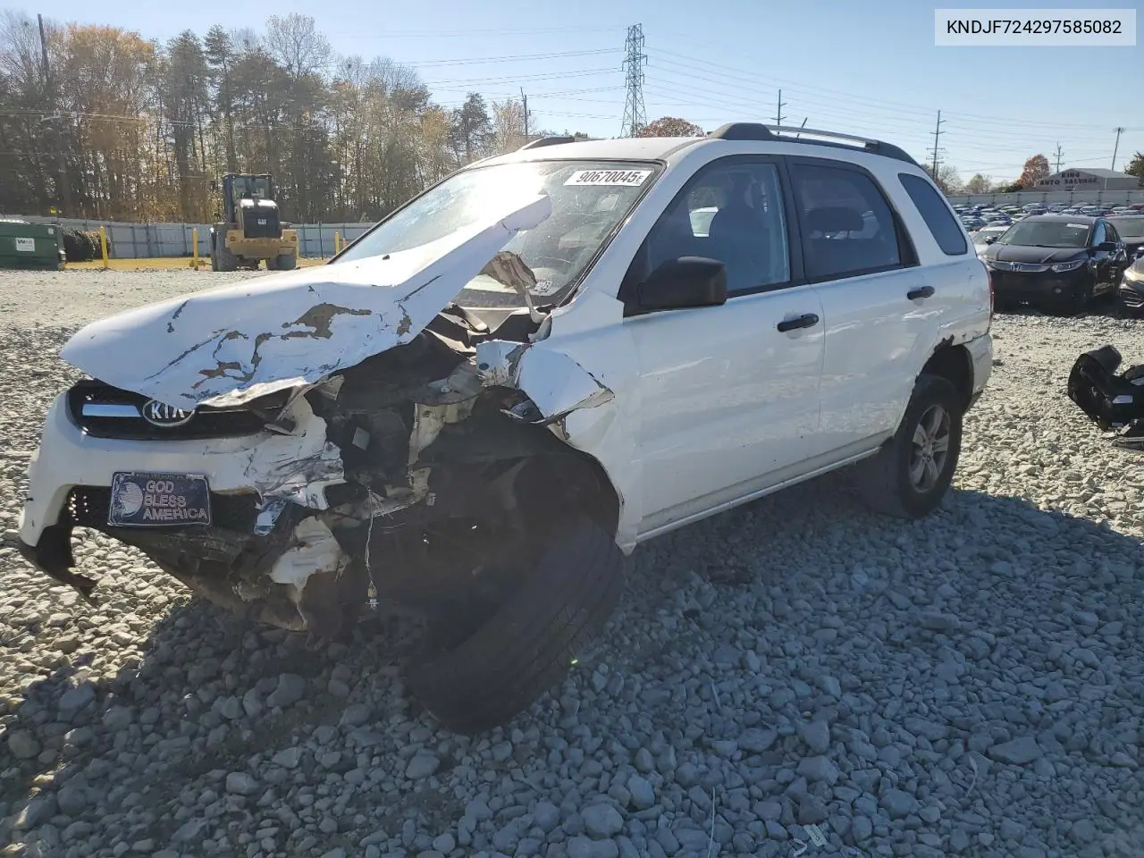 KNDJF724297585082 2009 Kia Sportage Lx