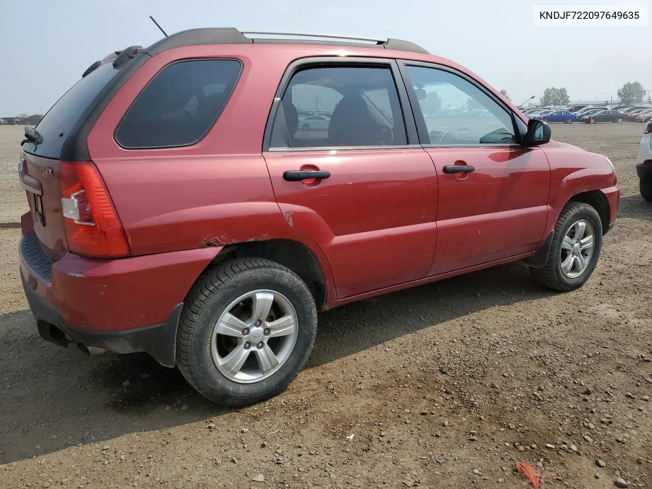 2009 Kia Sportage Lx VIN: KNDJF722097649635 Lot: 67519094