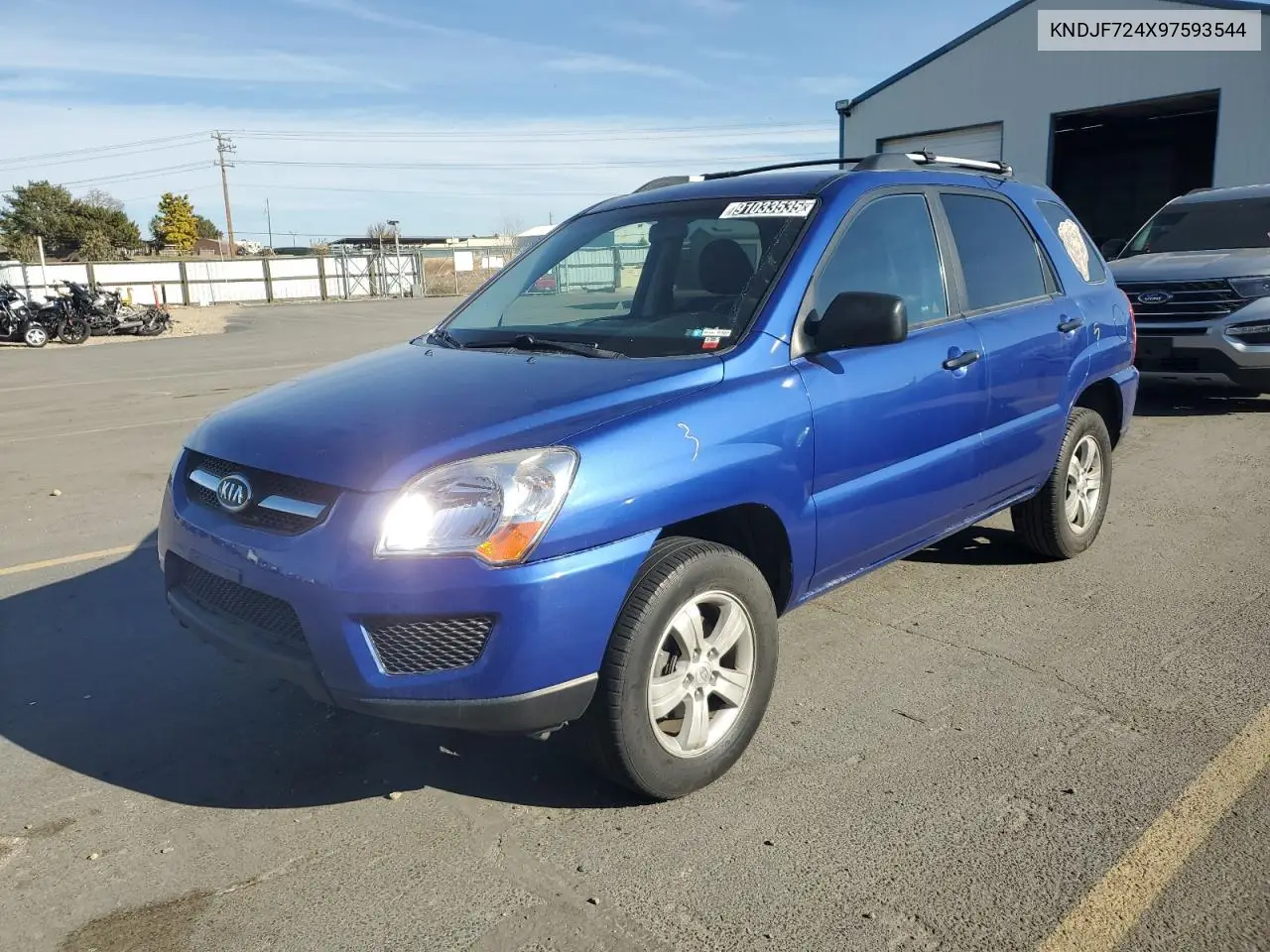 KNDJF724X97593544 2009 Kia Sportage Lx