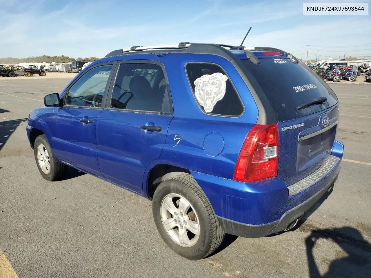 KNDJF724X97593544 2009 Kia Sportage Lx